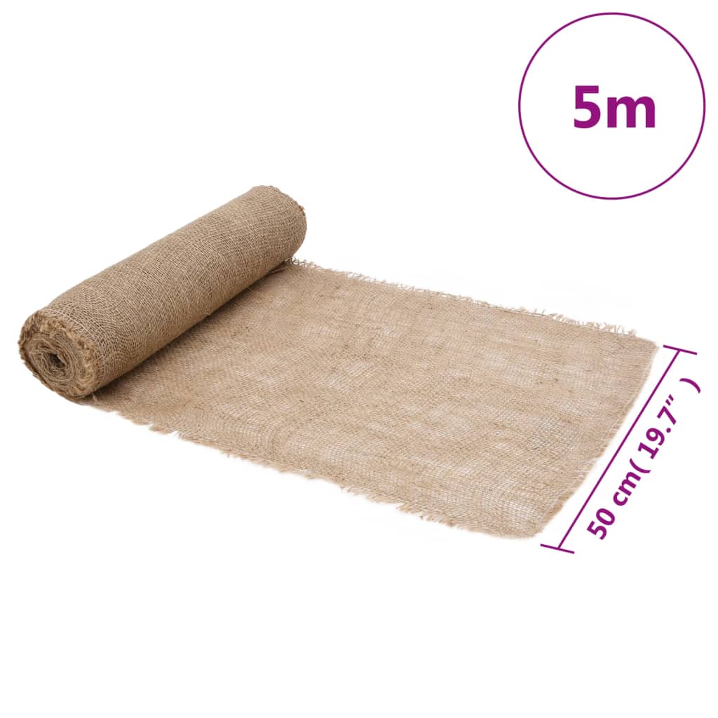 Juta u roli 0,5 x 5 m 100% juta 200 g/m²