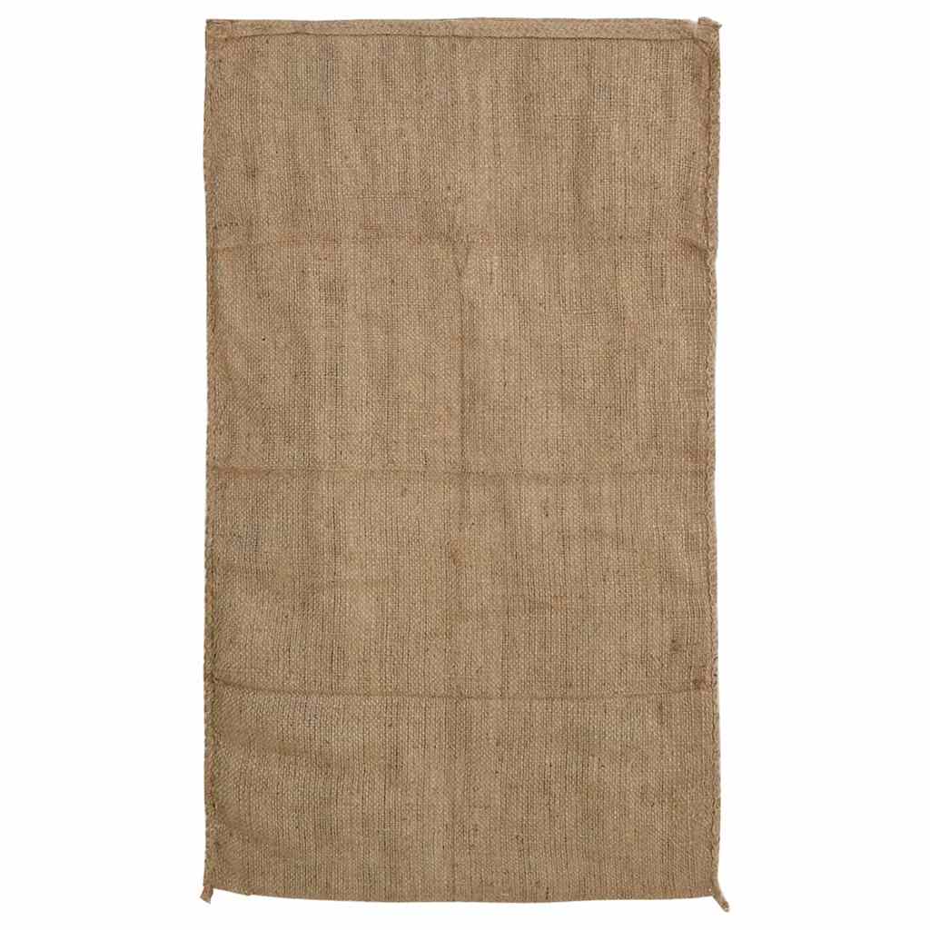 Jutene vreće 30 kom 60 x 105 cm 100 % juta 340 g/m²