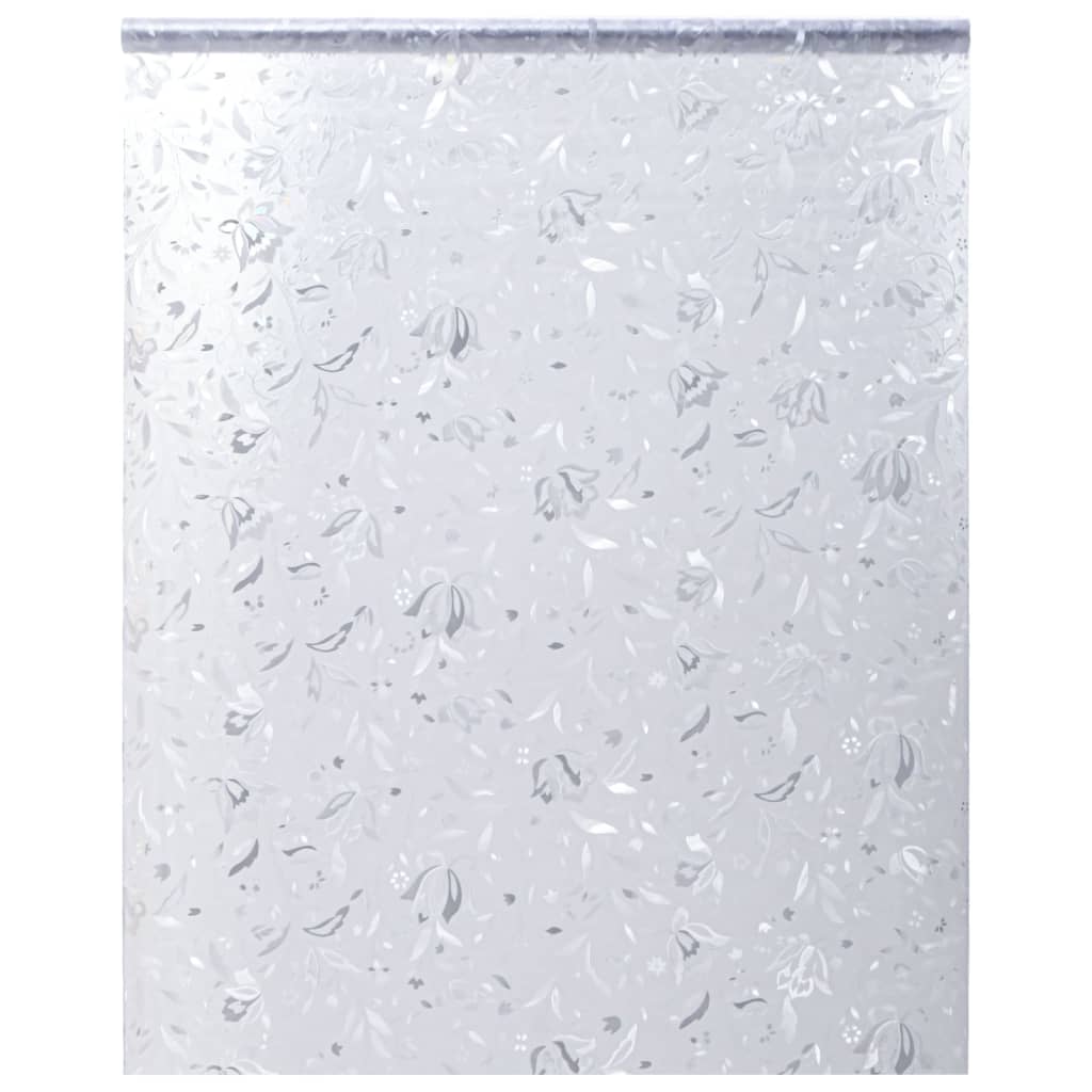 Prozorska folija matirana s cvjetnim uzorkom 45 x 500 cm PVC