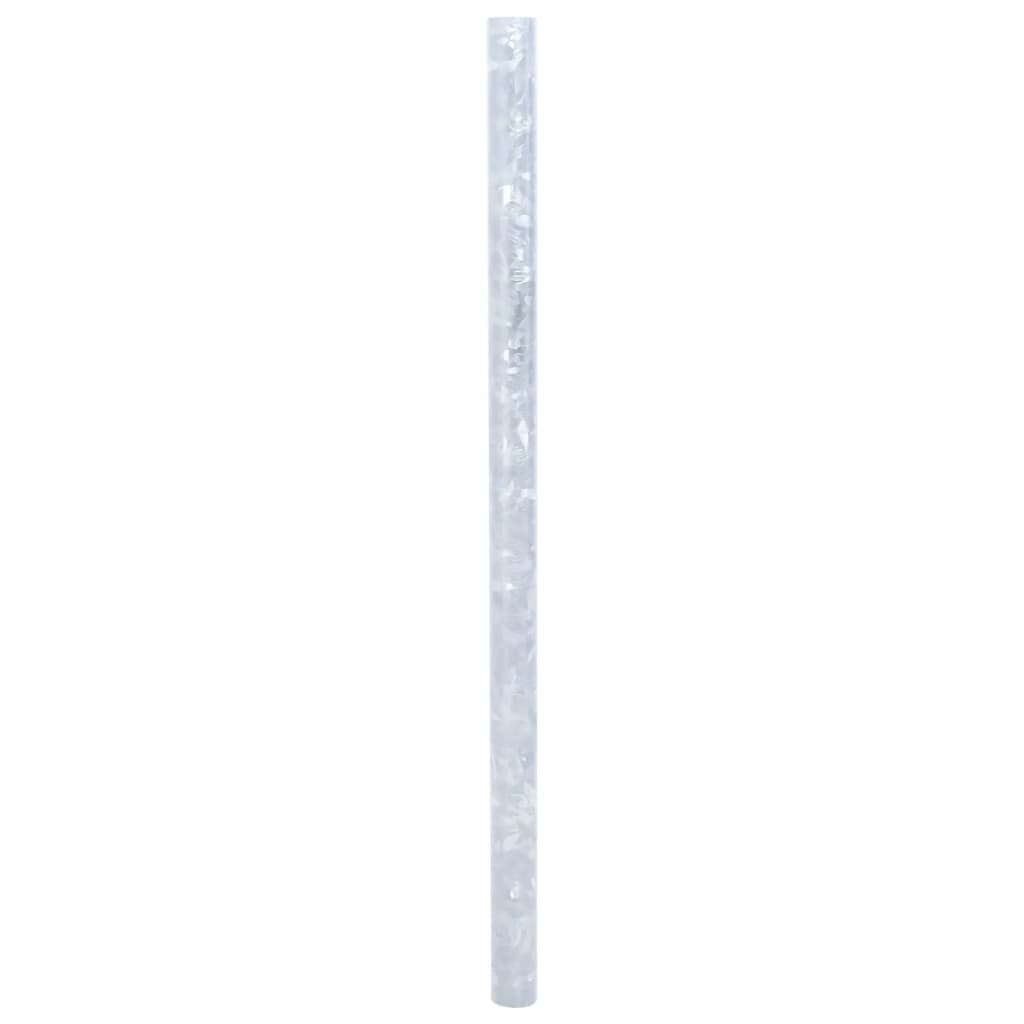 Prozorska folija matirana s cvjetnim uzorkom 45 x 500 cm PVC