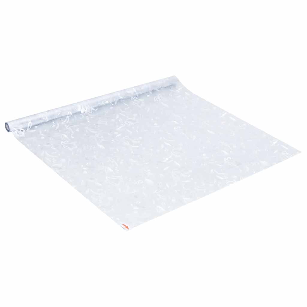 Prozorska folija matirana s cvjetnim uzorkom 90 x 500 cm PVC