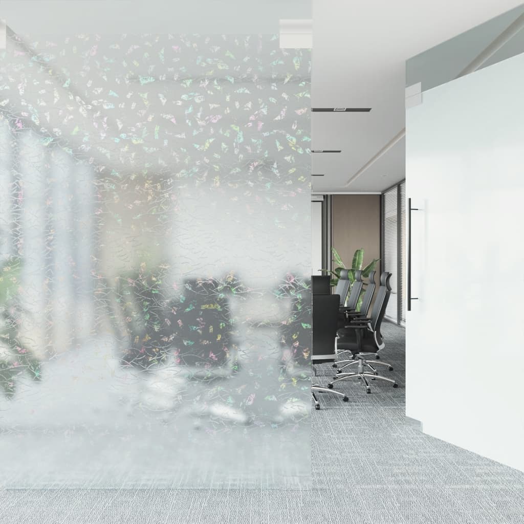 Prozorska folija matirane 3D s uzorkom duge 90 x 1000 cm PVC