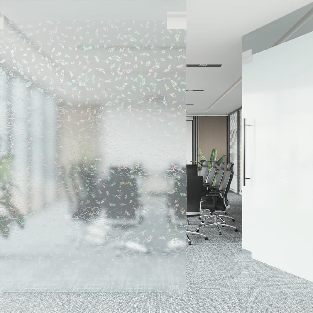 Prozorska folija matirane 3D s uzorkom duge 90 x 2000 cm PVC
