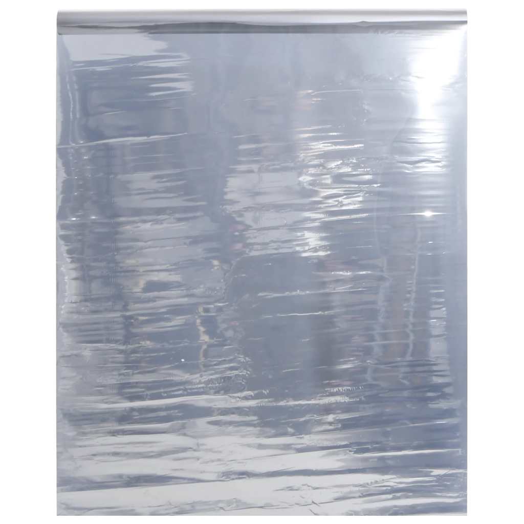 Solarna folija s reflektirajućim efektom srebrna PVC 45x2000 cm