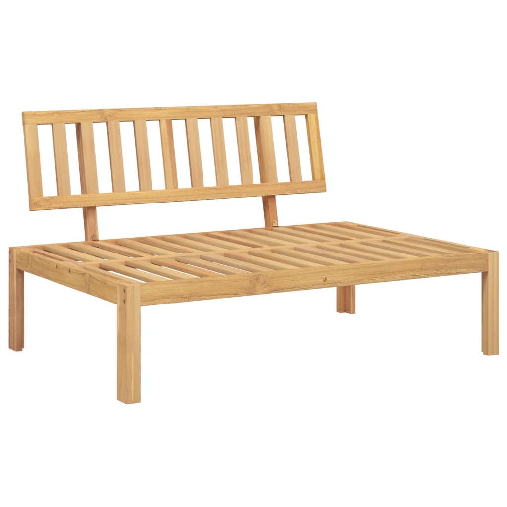 4-dijelni set vrtnih sofa od paleta s jastucima od drva bagrema