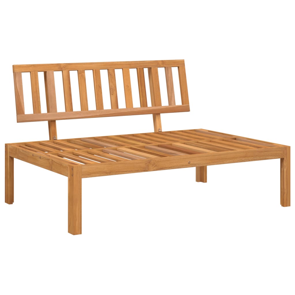4-dijelni set vrtnih sofa od paleta od masivnog drva bagrema