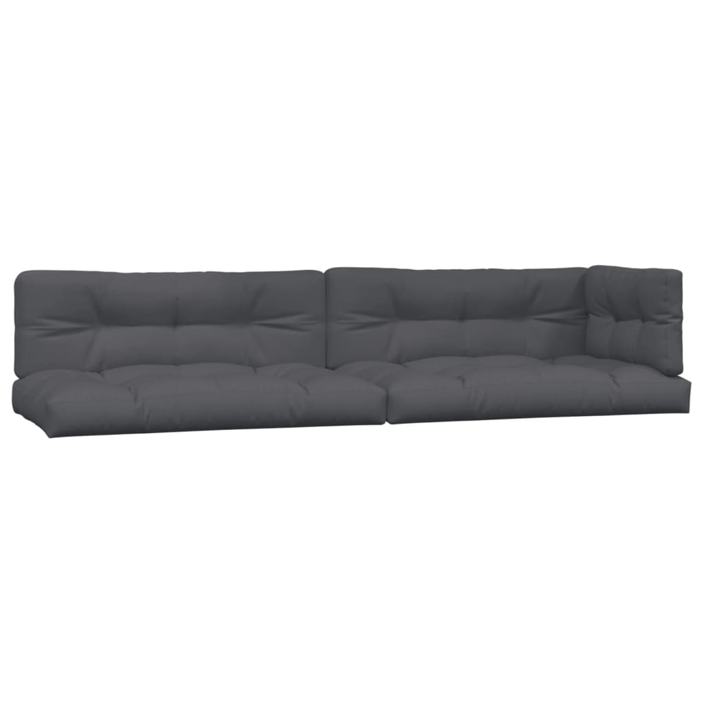 4-dijelni set vrtnih sofa od paleta s jastucima od drva bagrema