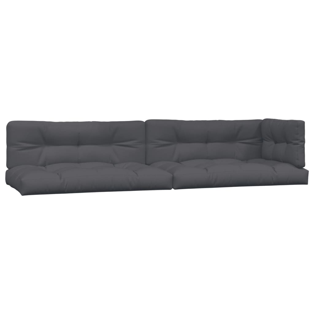 4-dijelni set vrtnih sofa od paleta s jastucima od drva bagrema