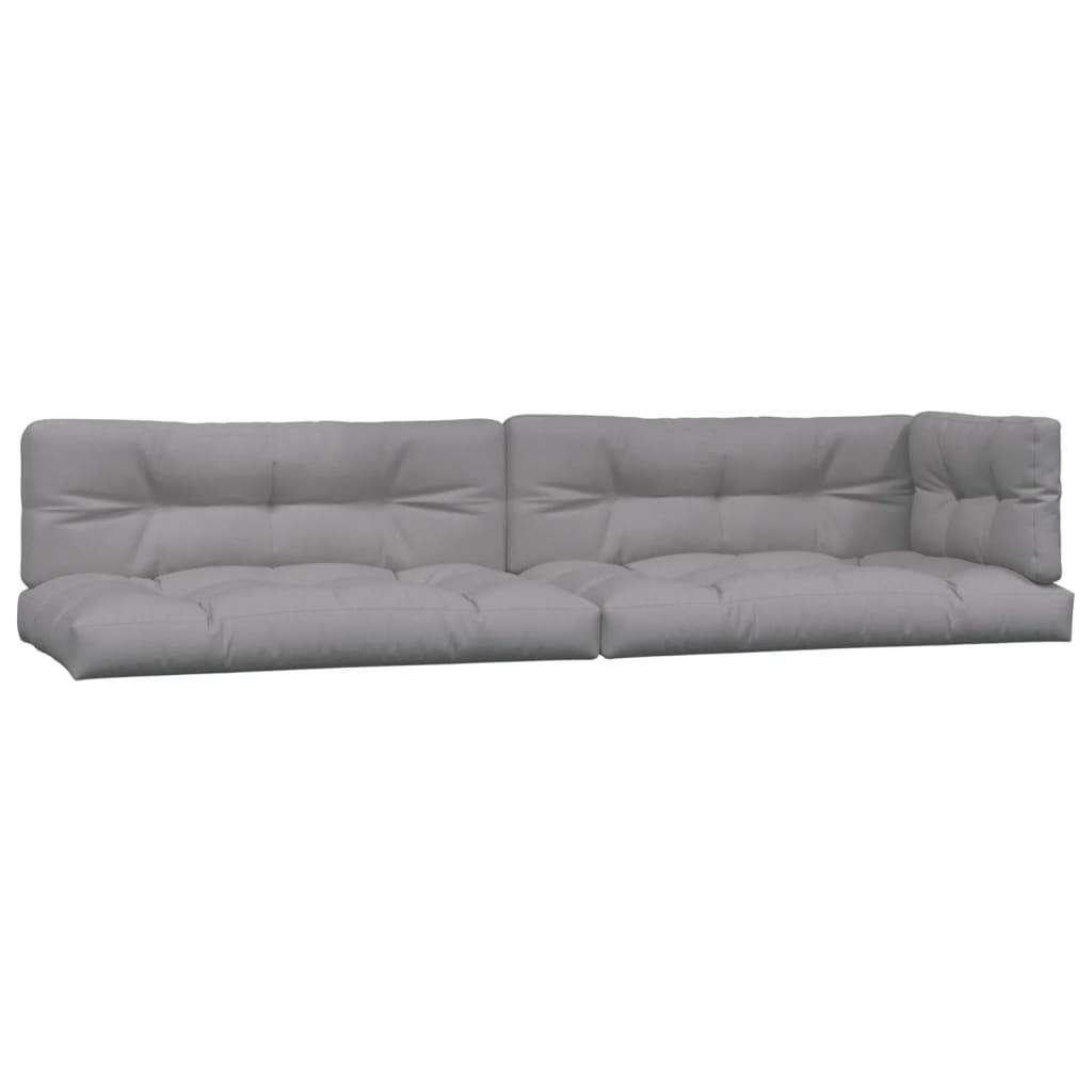 4-dijelni set vrtnih sofa od paleta s jastucima od drva bagrema