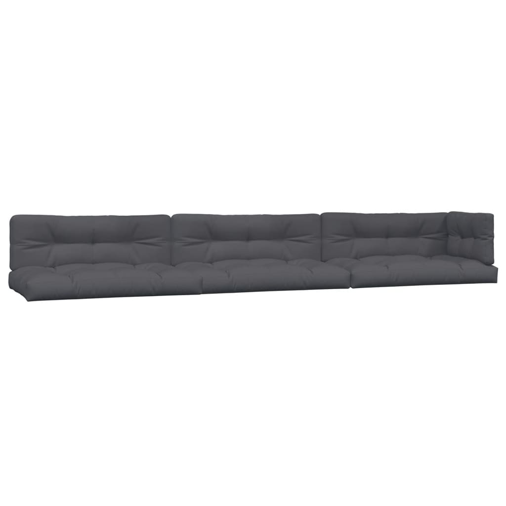 5-dijelna set vrtnih sofa od paleta s jastucima od drva bagrema