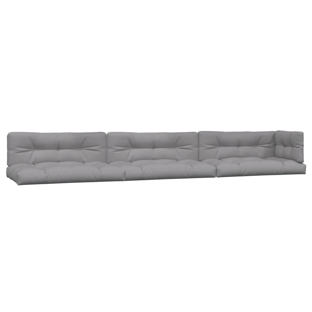 6-dijelni set vrtnih sofa od paleta s jastucima od drva bagrema