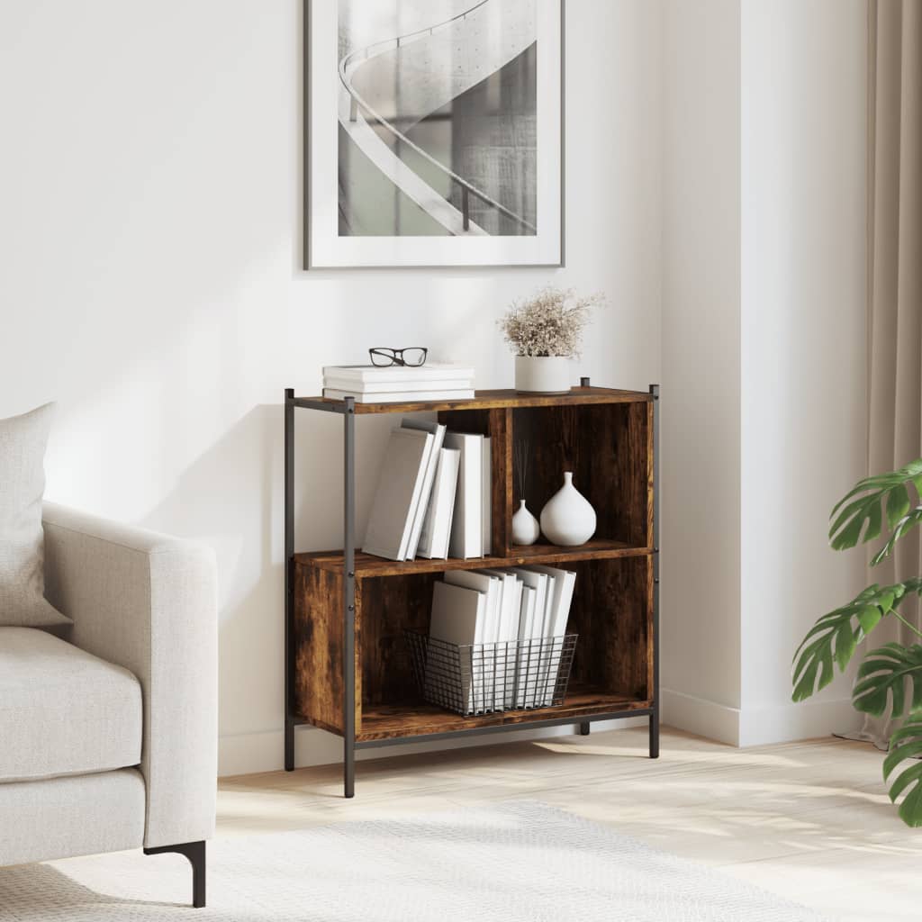 Regal za knjige boja hrasta 72x28x77,5 cm od konstruiranog drva