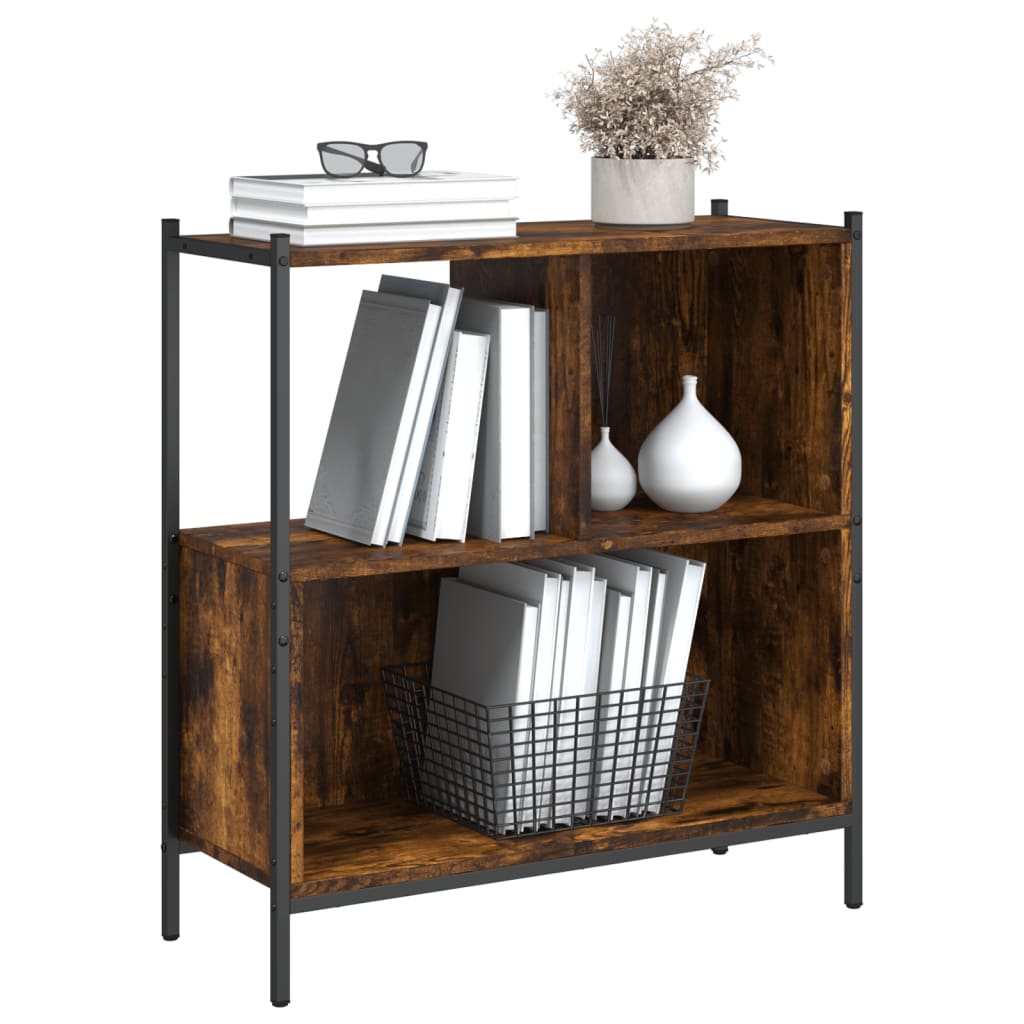 Regal za knjige boja hrasta 72x28x77,5 cm od konstruiranog drva