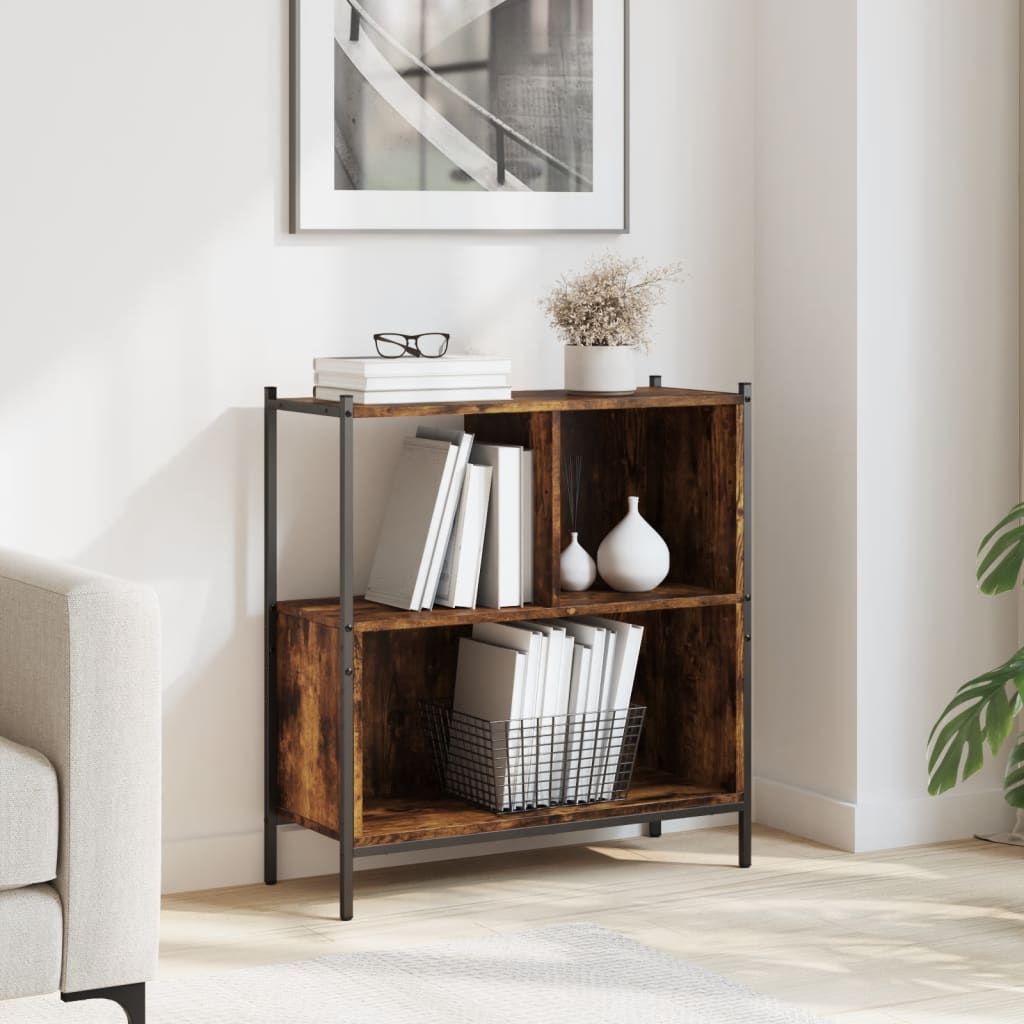 Regal za knjige boja hrasta 72x28x77,5 cm od konstruiranog drva