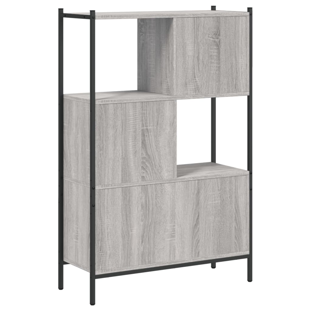 Regal za knjige boja hrasta 72x28x109 cm konstruirano drvo