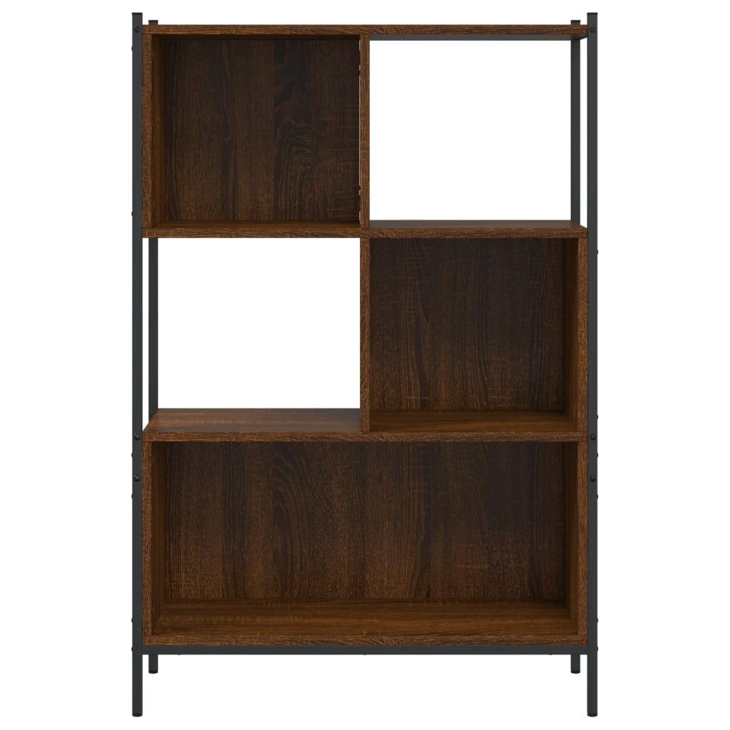 Regal za knjige boja hrasta 72x28x109 cm od konstruiranog drva