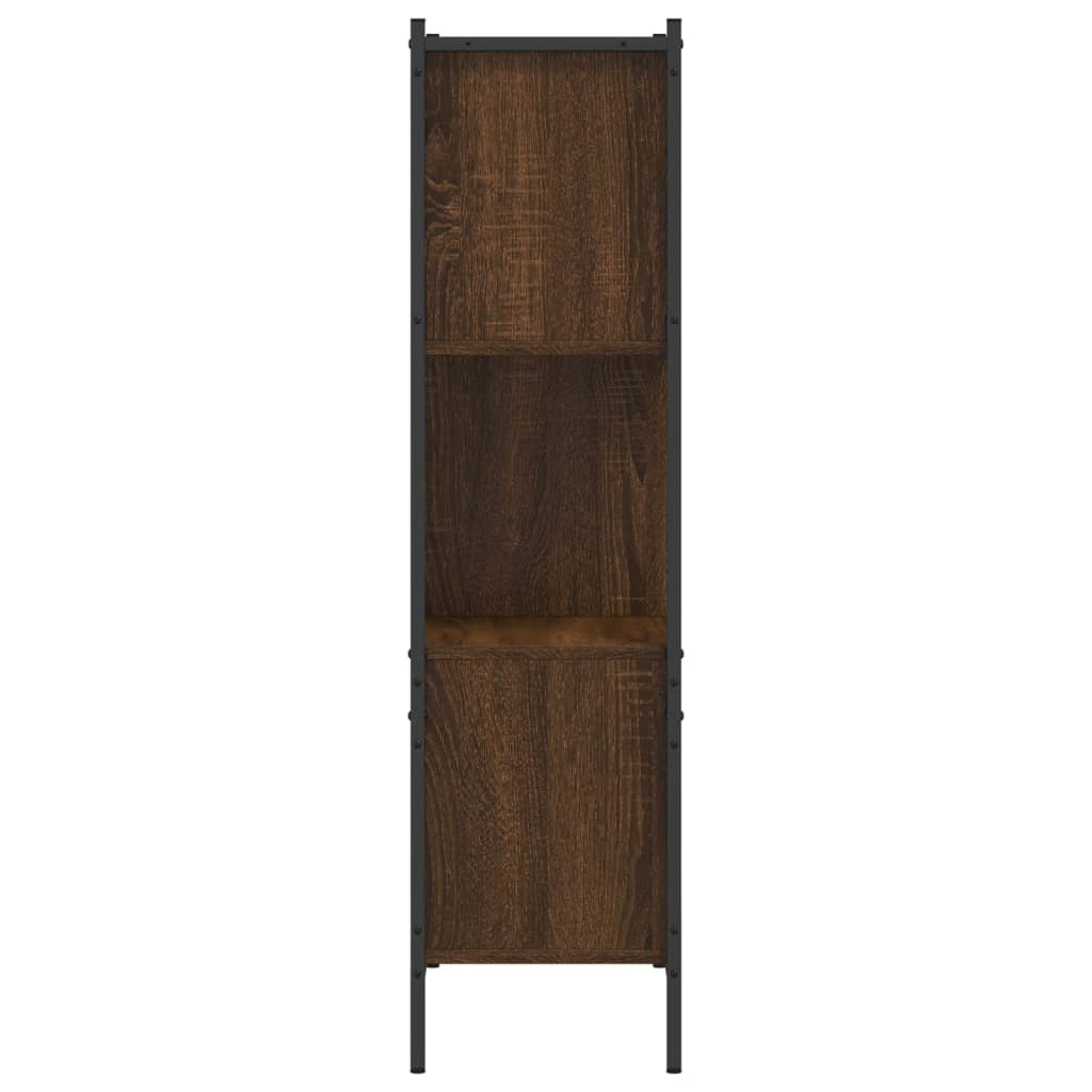 Regal za knjige boja hrasta 72x28x109 cm od konstruiranog drva