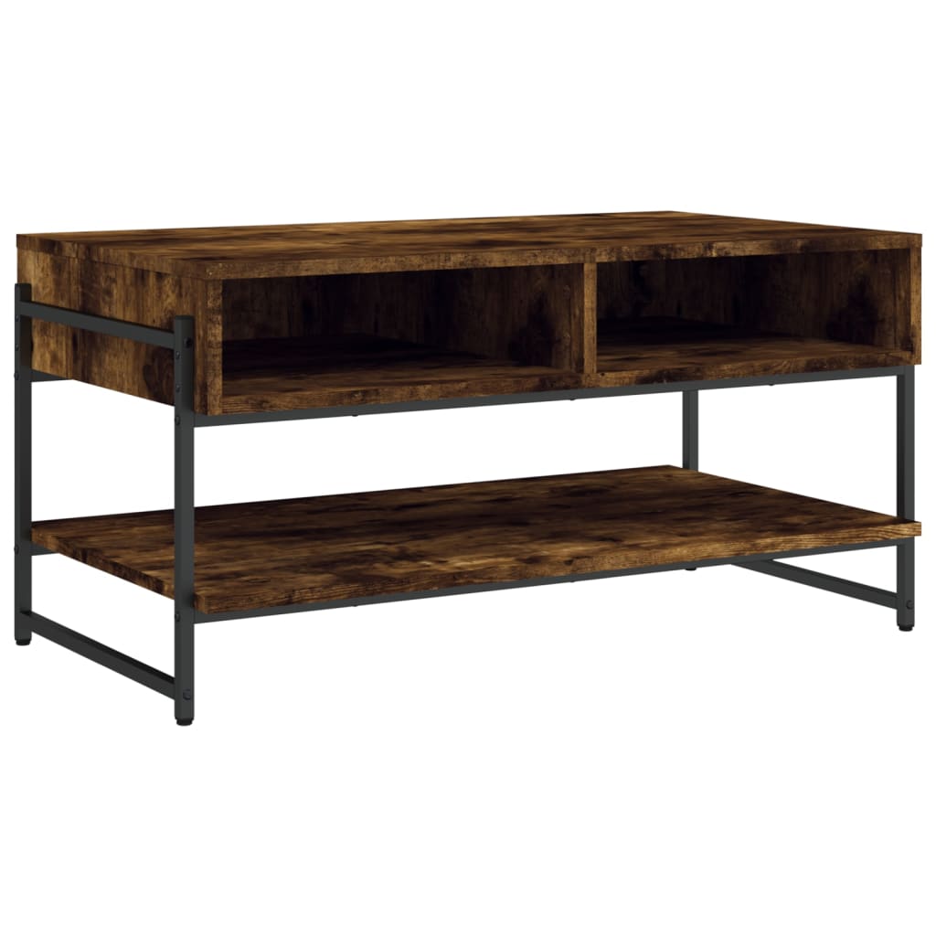 Stolić za kavu boja hrasta 90x50x45 cm konstruirano drvo