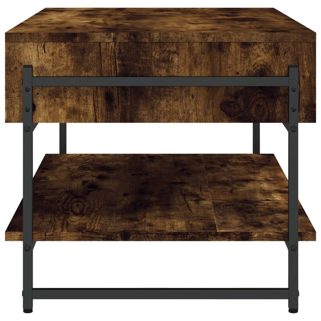 Stolić za kavu boja hrasta 90x50x45 cm konstruirano drvo