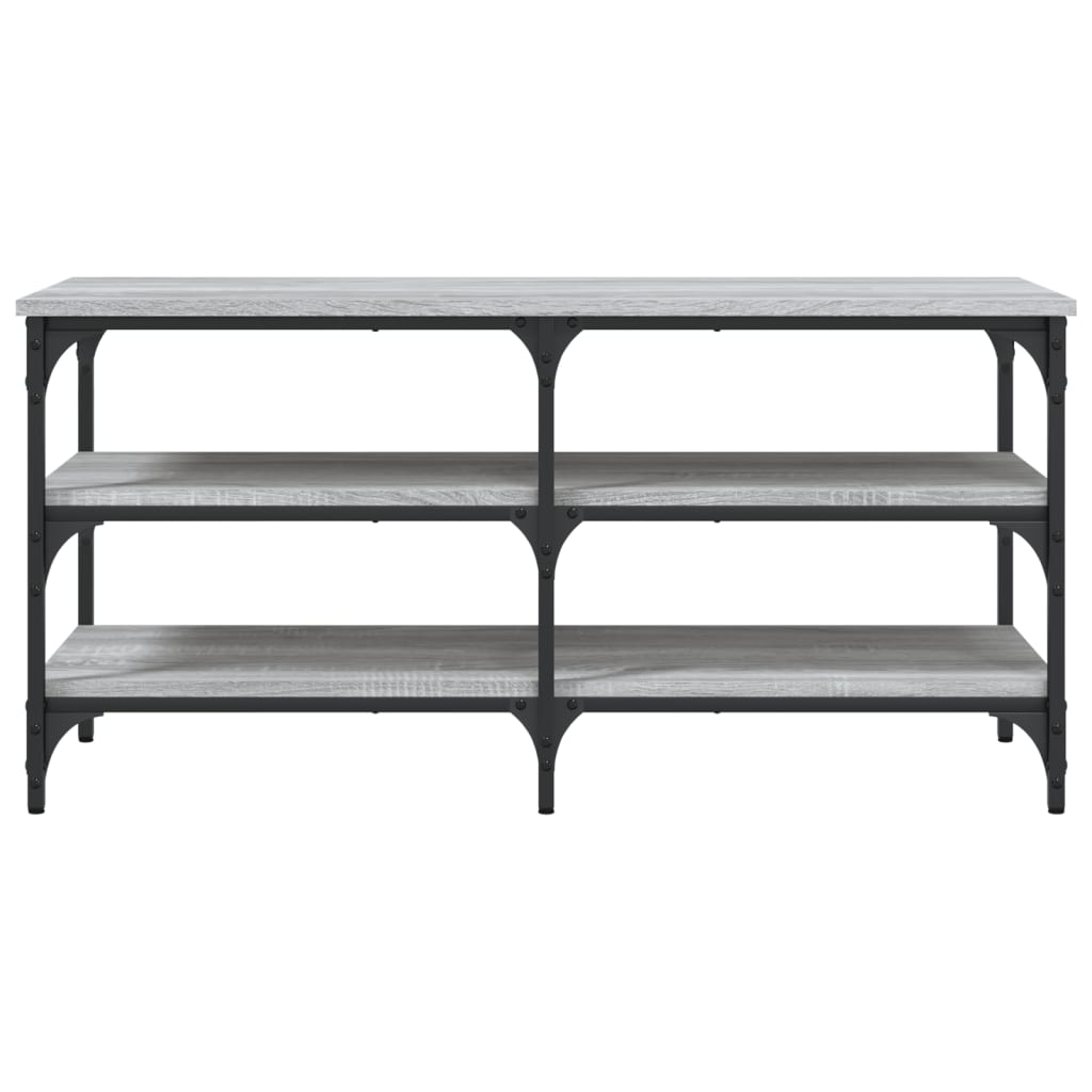 Klupa za cipele boja hrasta 100x38,5x49 cm konstruirano drvo