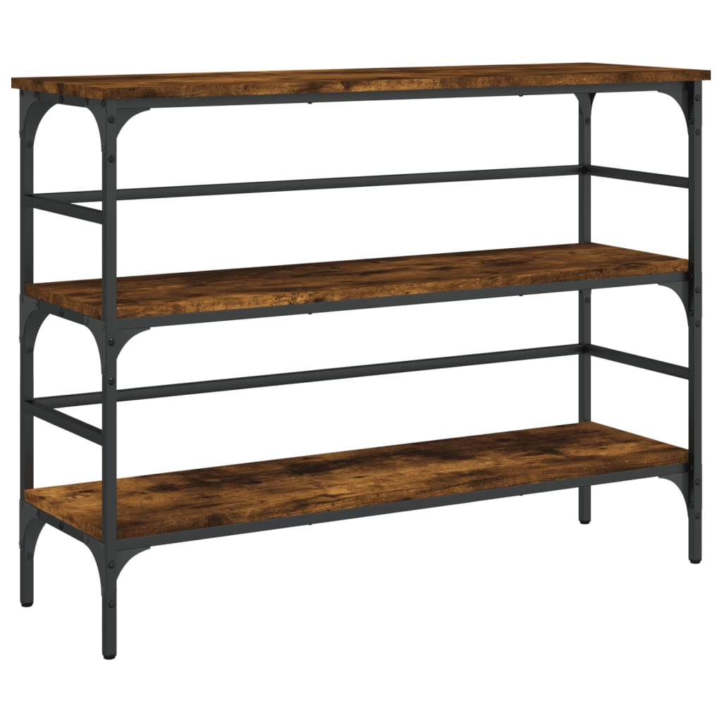 Konzolni stol boja hrasta 100x32x75 cm od konstruiranog drva
