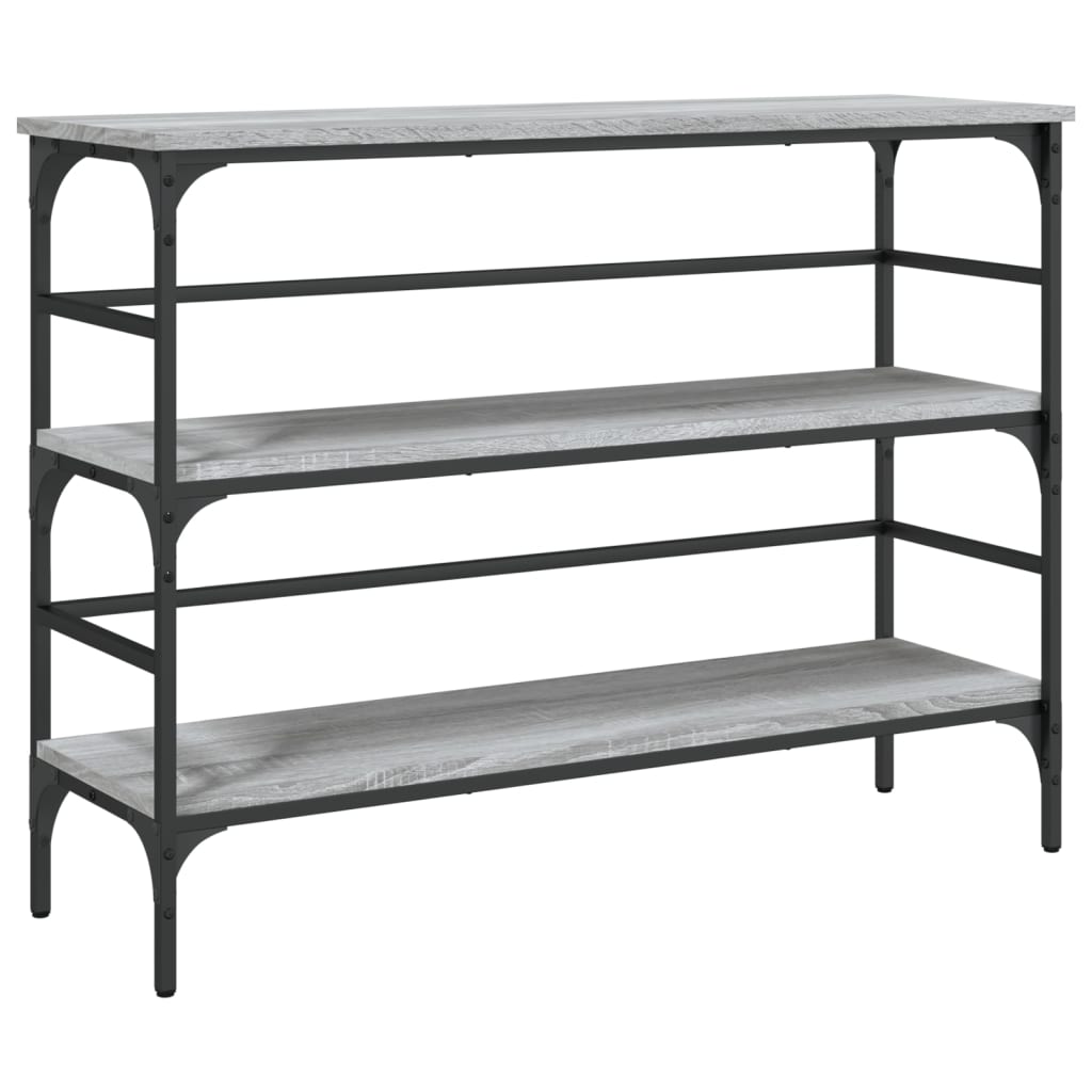 Konzolni stol boja hrasta sonome 100x32x75 cm konstruirano drvo