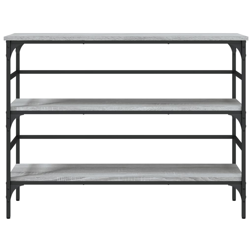 Konzolni stol boja hrasta sonome 100x32x75 cm konstruirano drvo