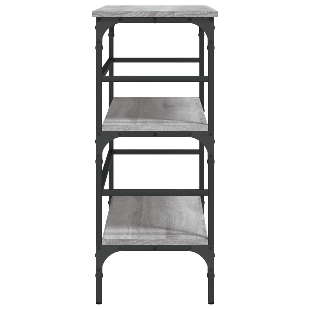 Konzolni stol boja hrasta sonome 100x32x75 cm konstruirano drvo