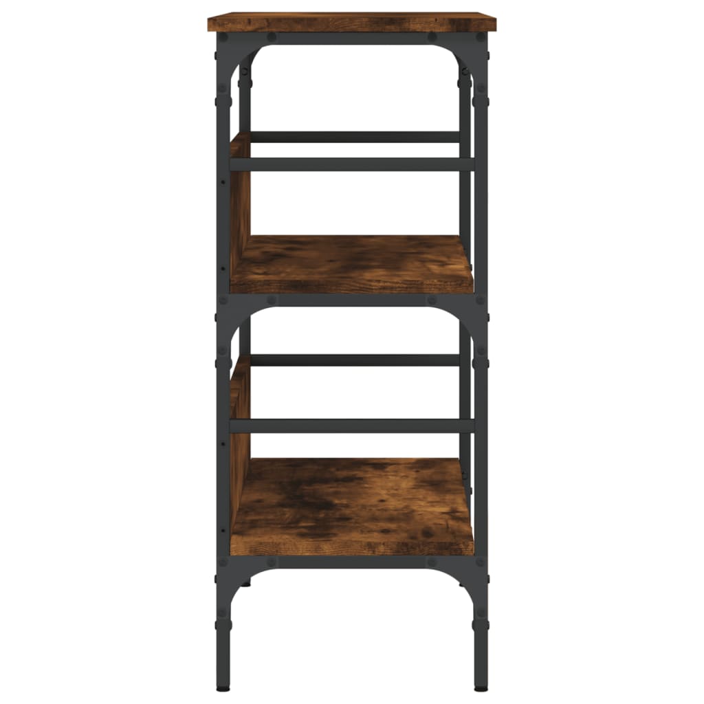 Konzolni stol boja hrasta 75 x 32 x 75 cm konstruirano drvo