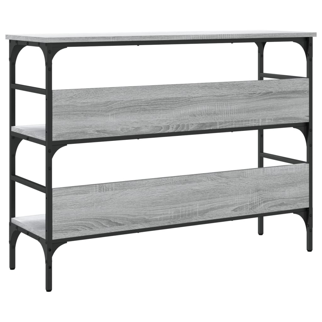 Konzolni stol boja hrasta sonome 100x32x75 cm konstruirano drvo