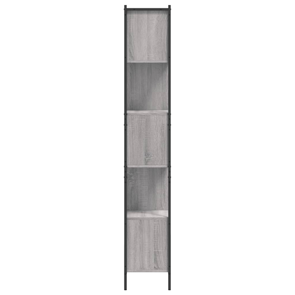 Regal za knjige boja hrasta 72x28x172 cm konstruirano drvo