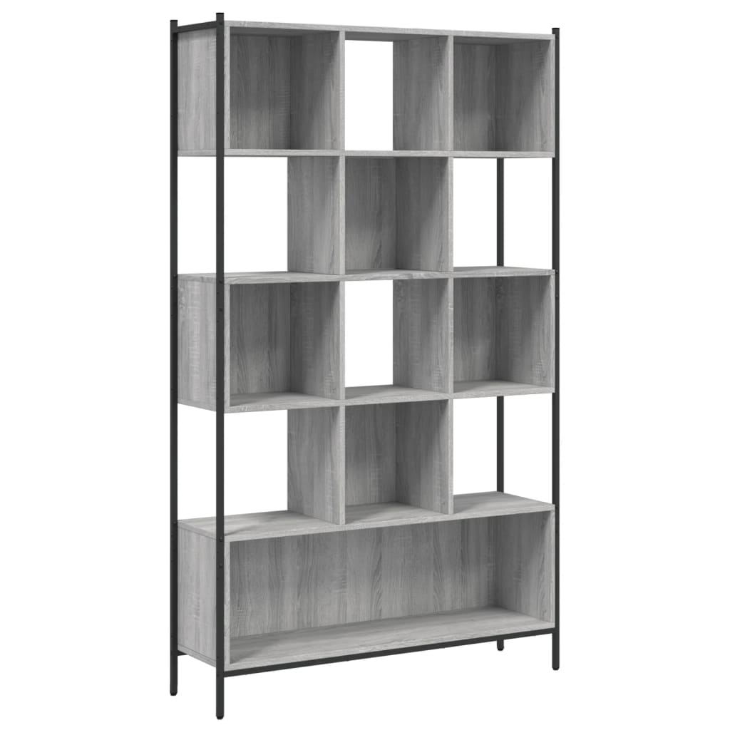 Regal za knjige boja hrasta 102x28x172 cm konstruirano drvo