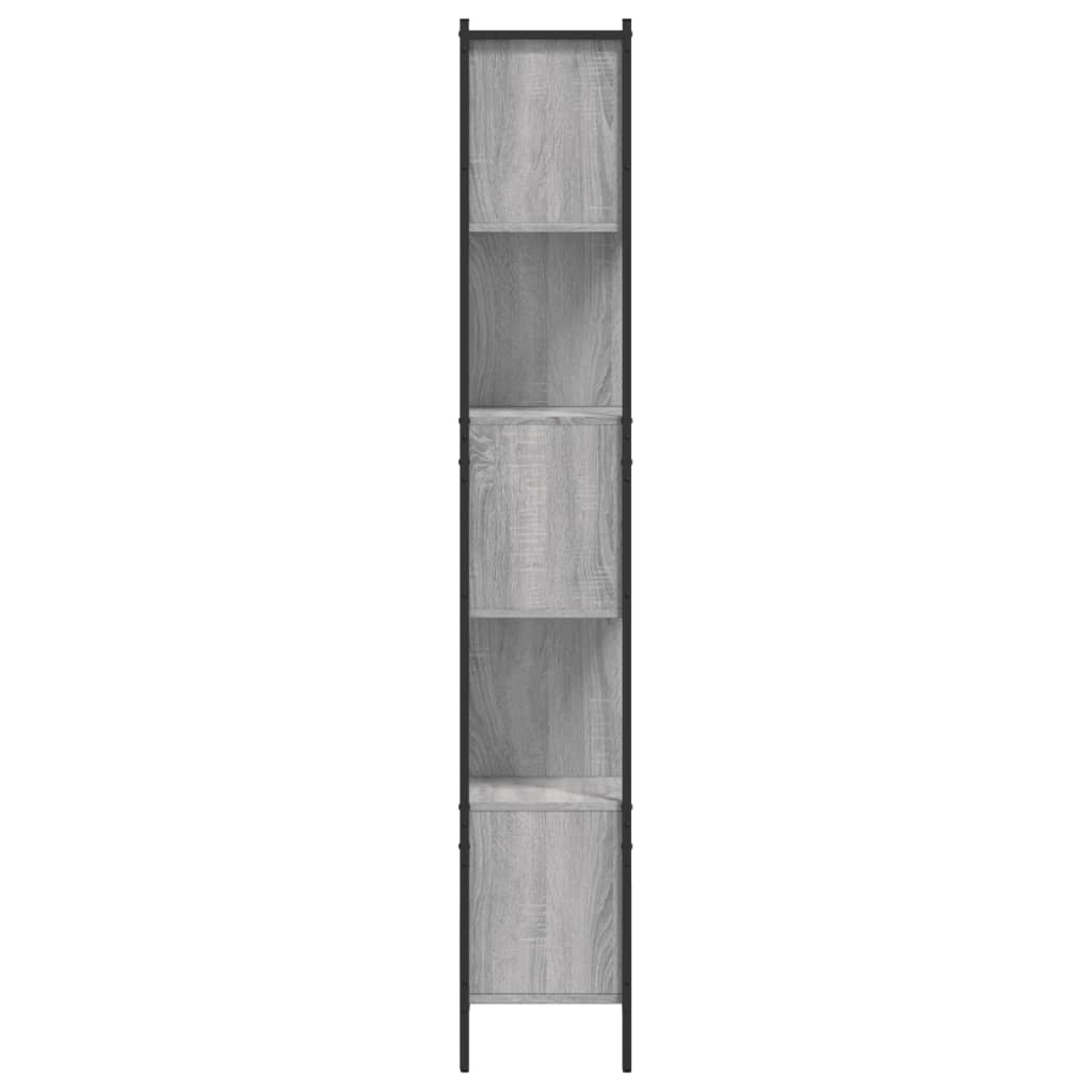 Regal za knjige boja hrasta 102x28x172 cm konstruirano drvo