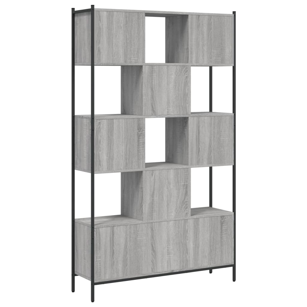 Regal za knjige boja hrasta 102x28x172 cm konstruirano drvo
