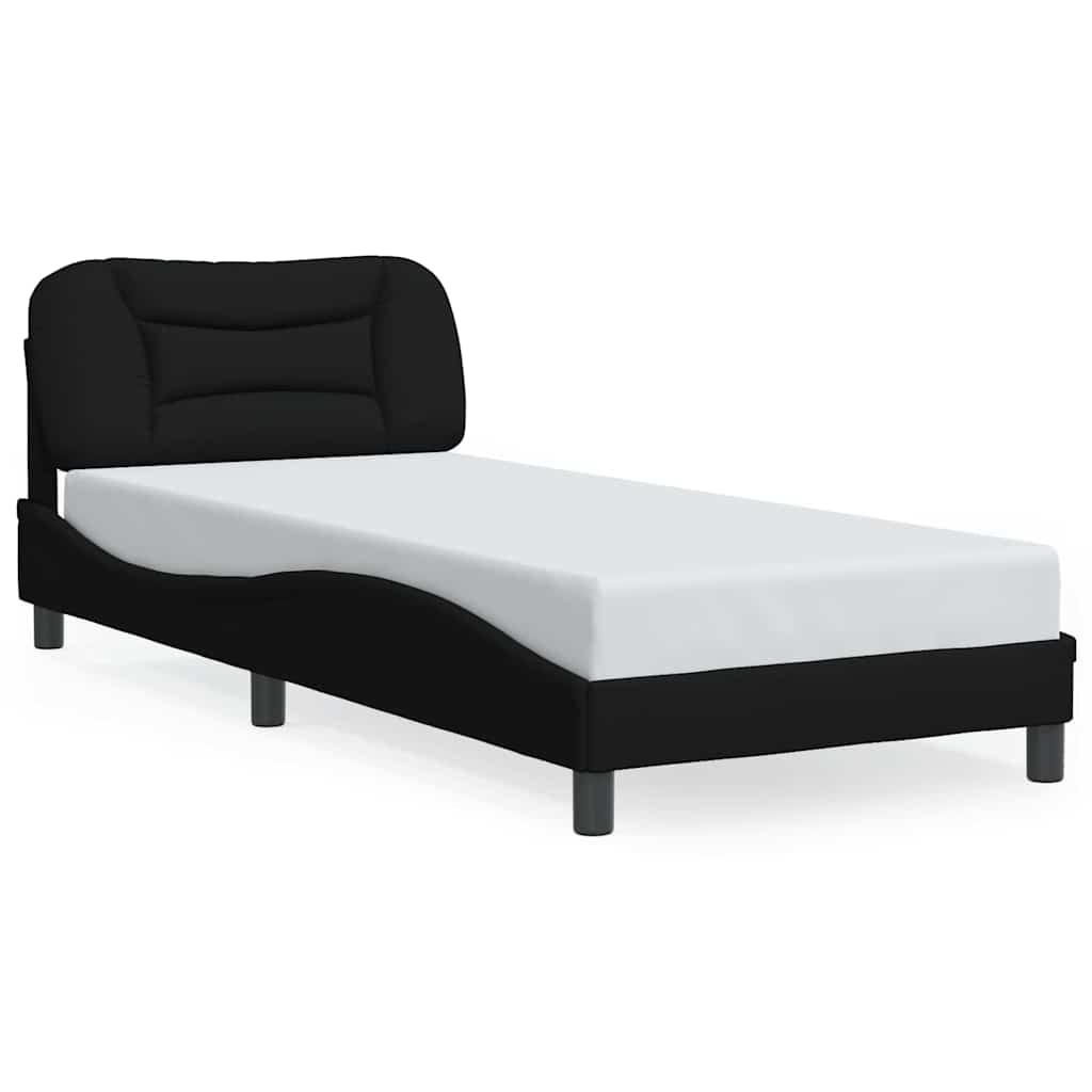 Okvir za krevet bez madraca Hvar crni 90x200cm od tkanine