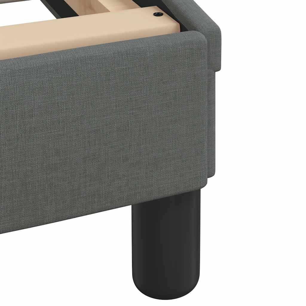 Okvir za krevet bez madraca Hvar tamnosivi 160x200 cm od tkanine