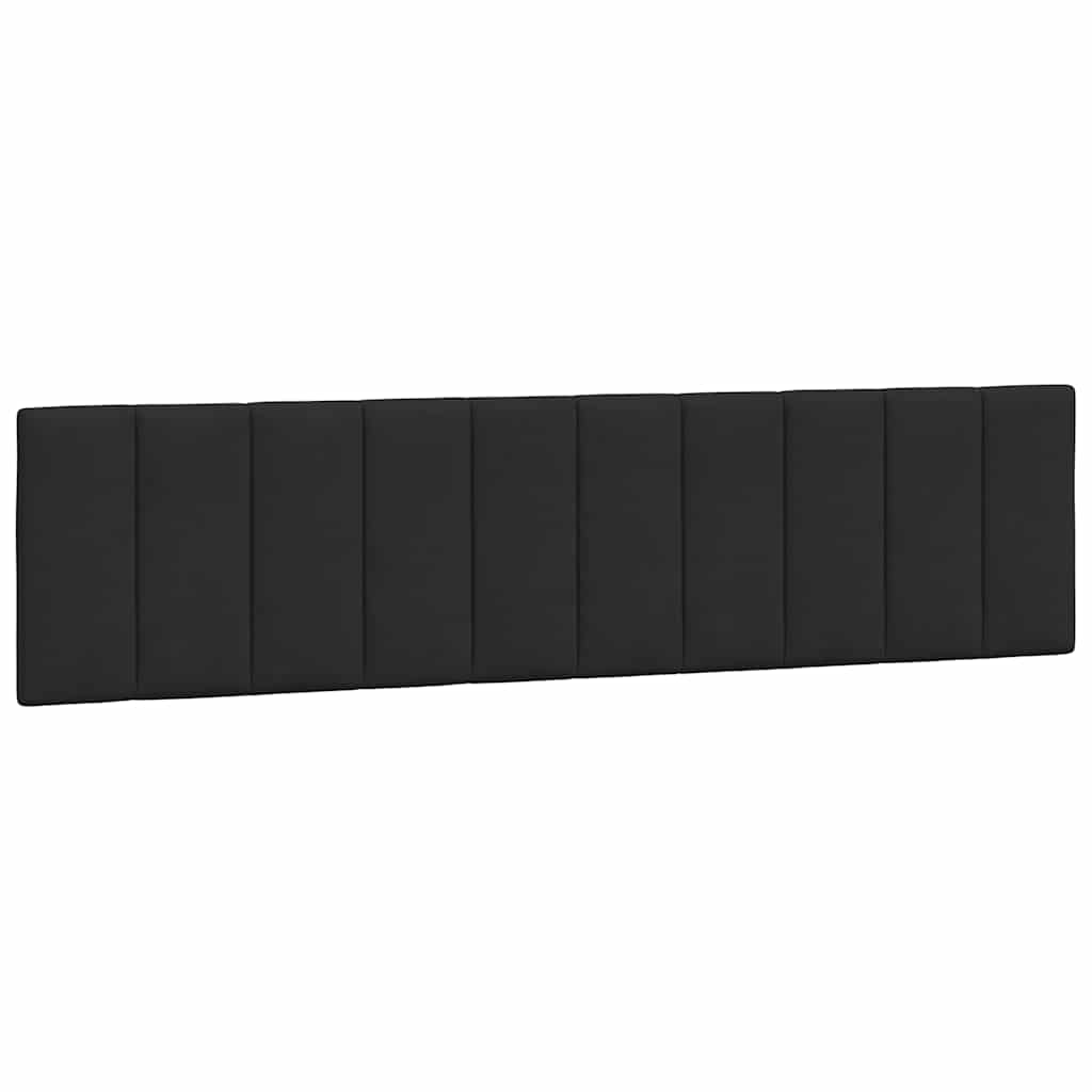 Okvir za krevet bez madraca Hanko crni 200x200 cm baršunasti