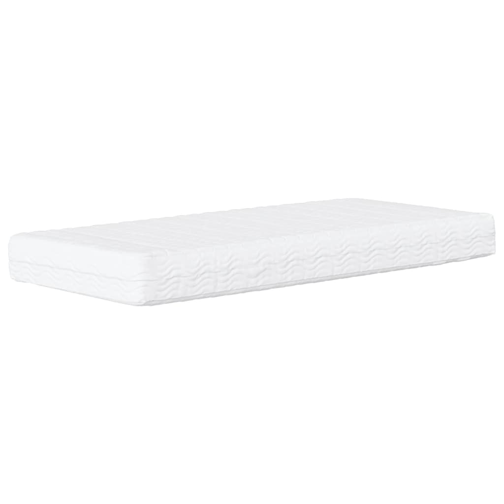 Krevet s madracem Dover krem 90 x 190 cm od tkanine
