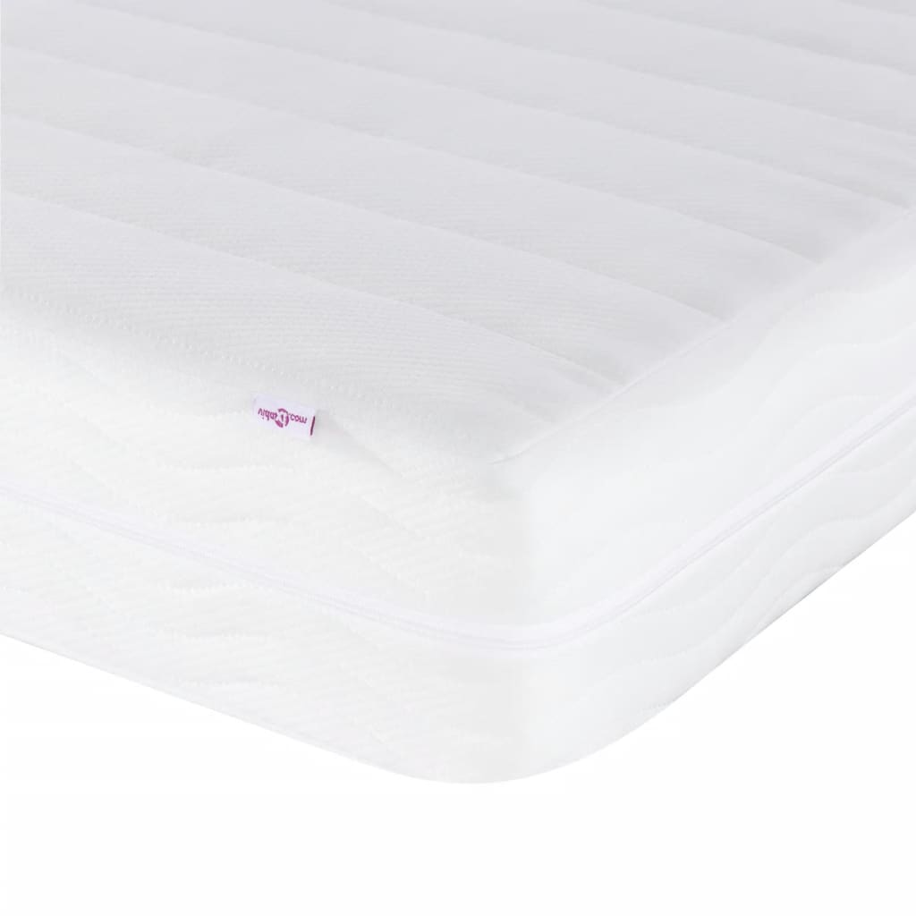 Krevet s madracem Dover krem 90 x 190 cm od tkanine