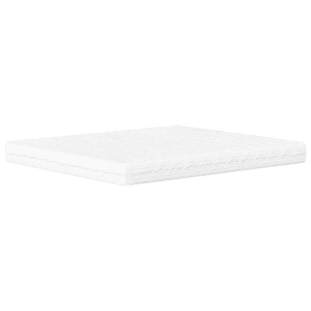 Krevet s madracem Dover plavi 160x200 cm od tkanine