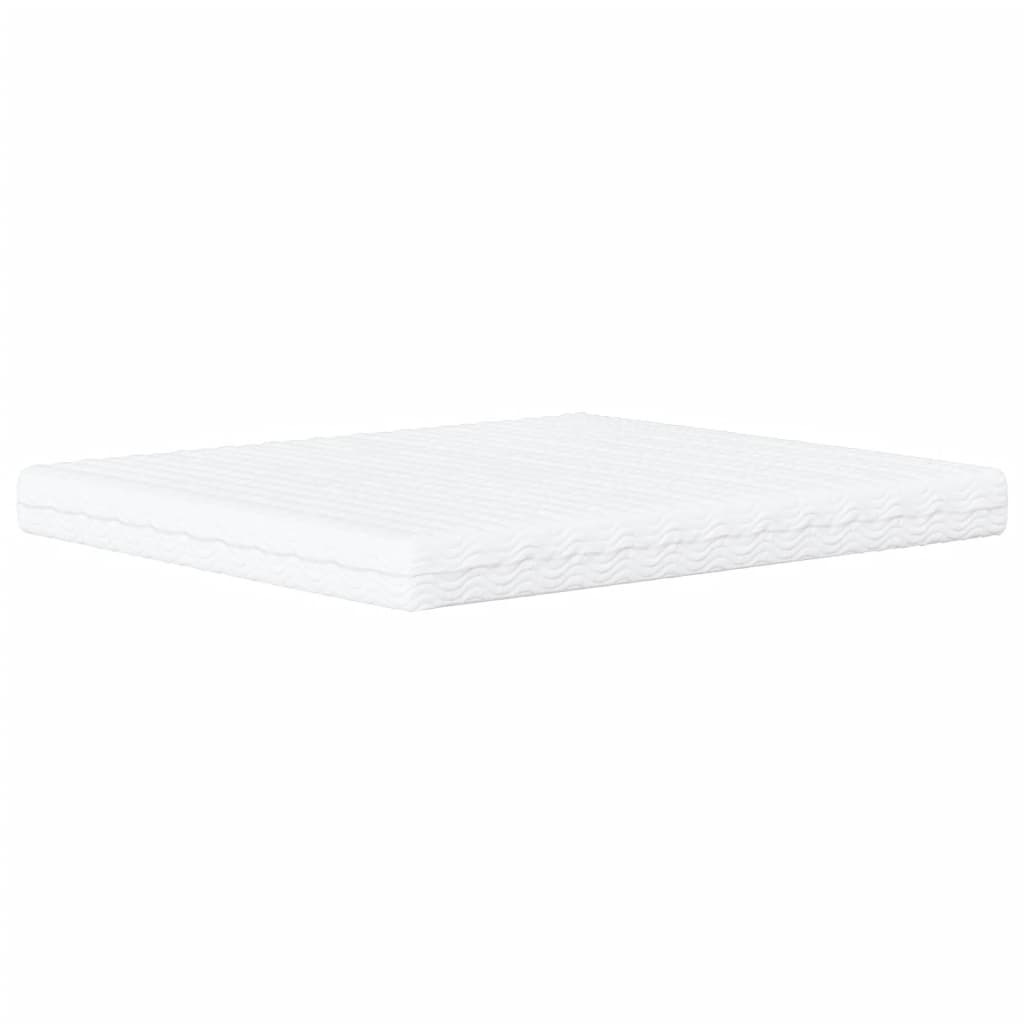Krevet s madracem Dover sivi 180 x 200 cm od umjetne kože