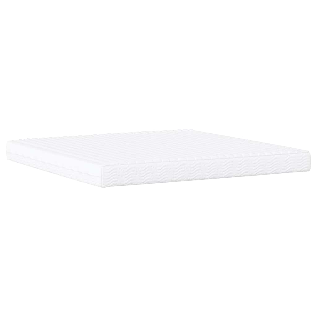 Krevet s madracem Dover plavi 200x200 cm baršunasti