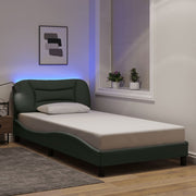 Okvir kreveta s LED-om bez madraca Hvar 100x200 cm od tkanine