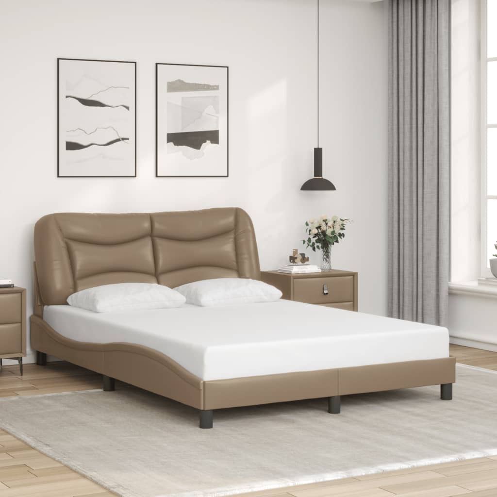 Okvir kreveta s LED-om bez madraca Hvar boja cappuccina 120 x 200 cm