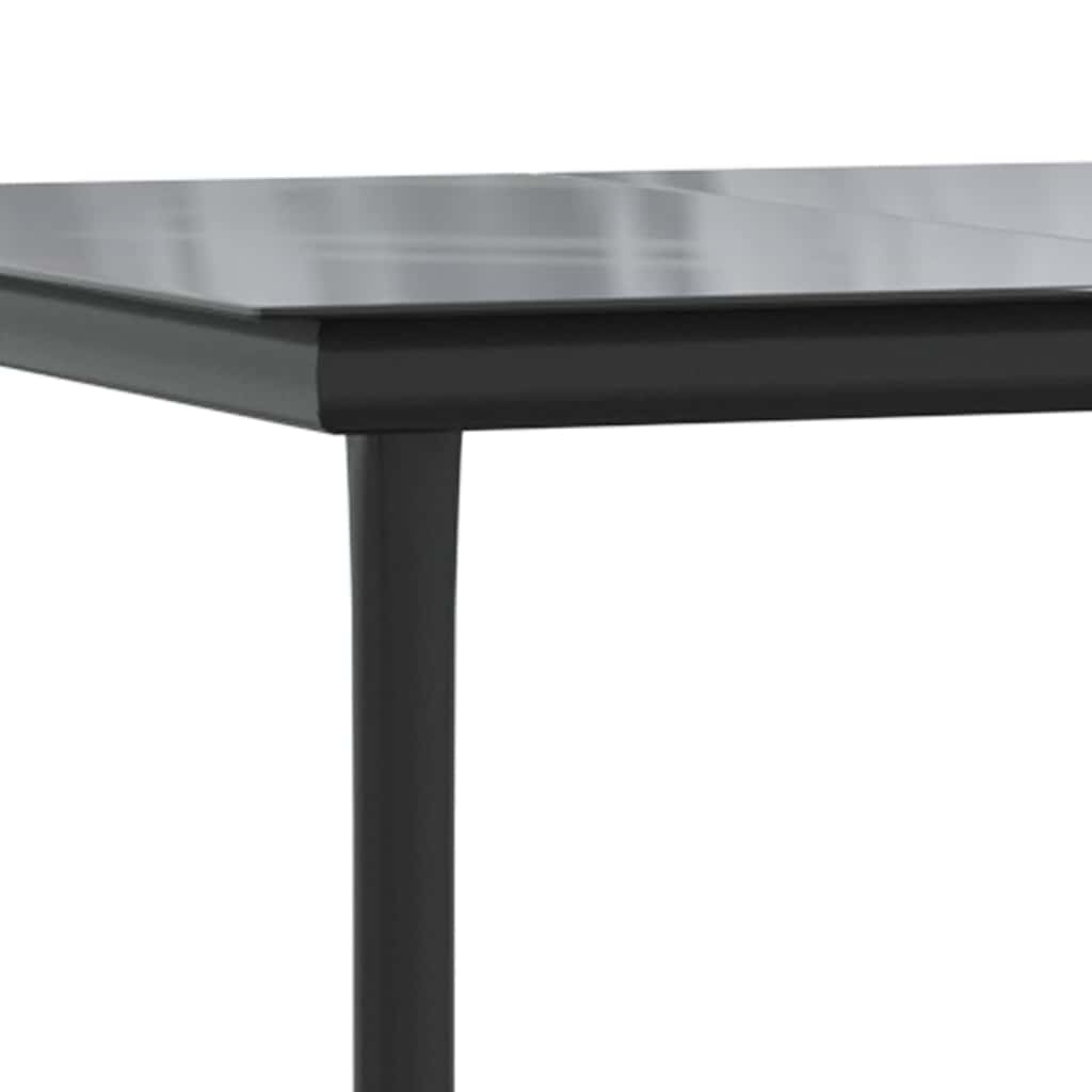 5-dijelni vrtni blagovaonski set sivi od poliratana Siva 80 x 80 x 74 cm
