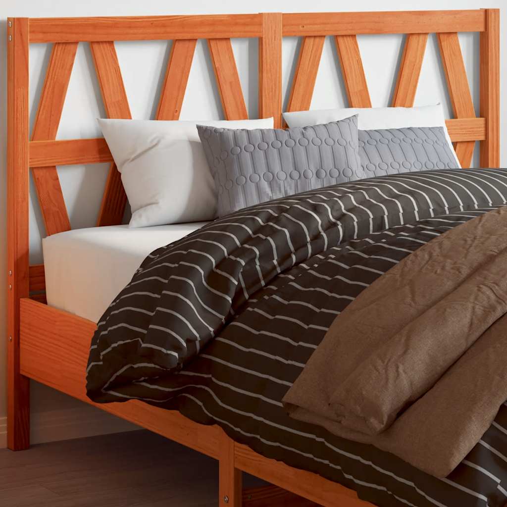 Uzglavlje za krevet 146 x 4 x 100 cm od masivne borovine