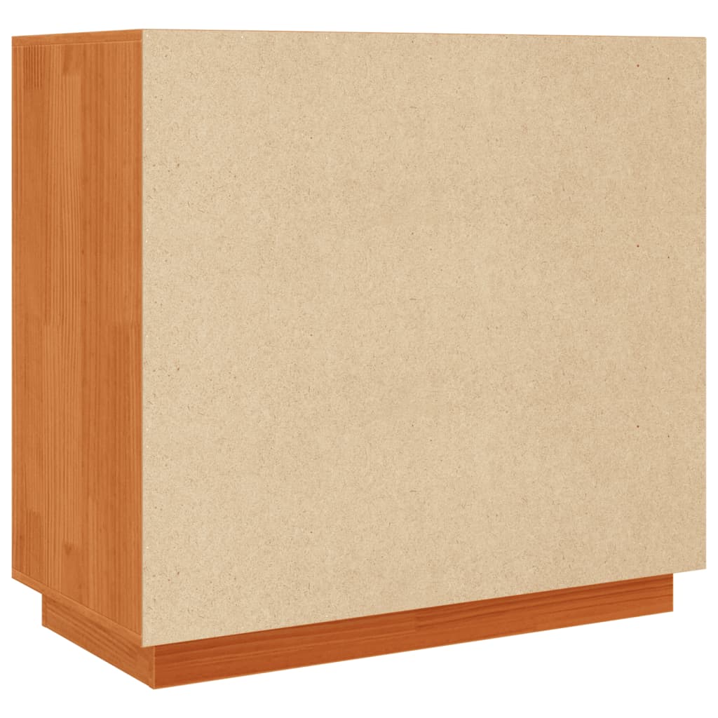 Komoda voštano smeđa 80 x 40 x 75 cm od masivne borovine