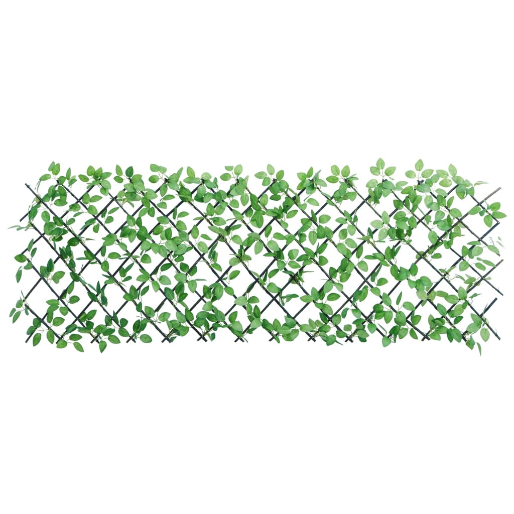 Proširiva rešetka od umjetnog bršljana 5 kom zelena 180 x 65 cm