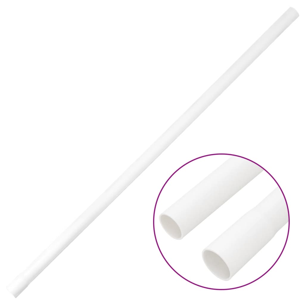 Kanalice za kabele s kopčama Ø 25 mm 10 m PVC