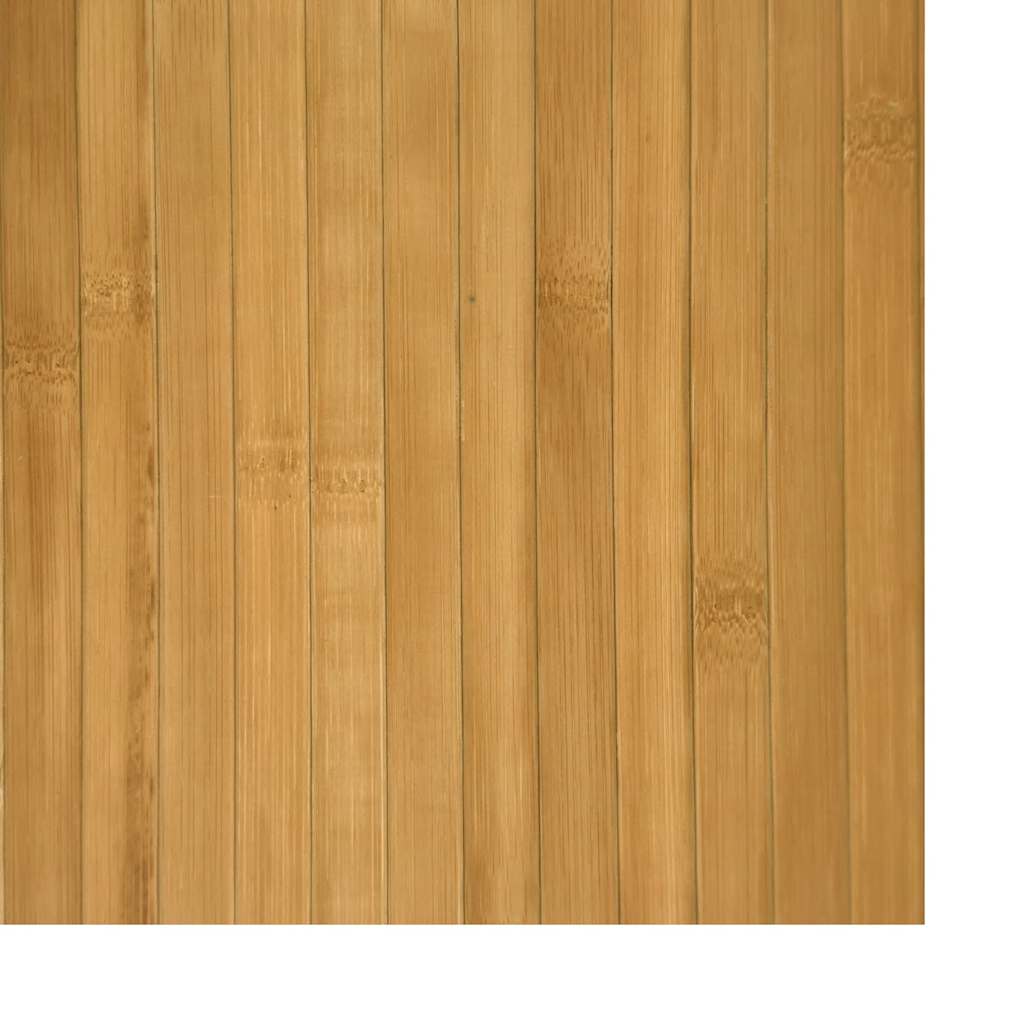 Tepih pravokutni prirodni 60 x 200 cm od bambusa
